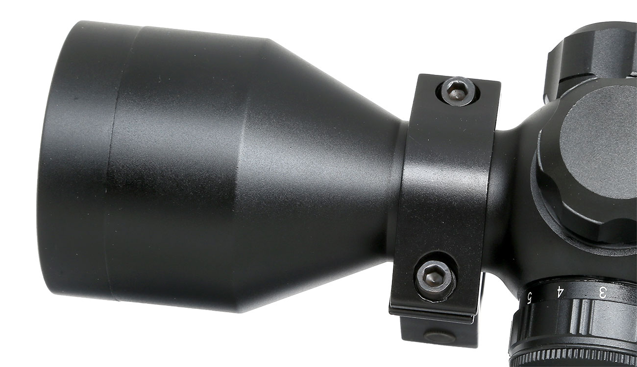 Max Tactical Zielfernrohr 3-9x42 CE kompakt elektrisch inkl. Ringe für 22 mm Schiene Bild 7