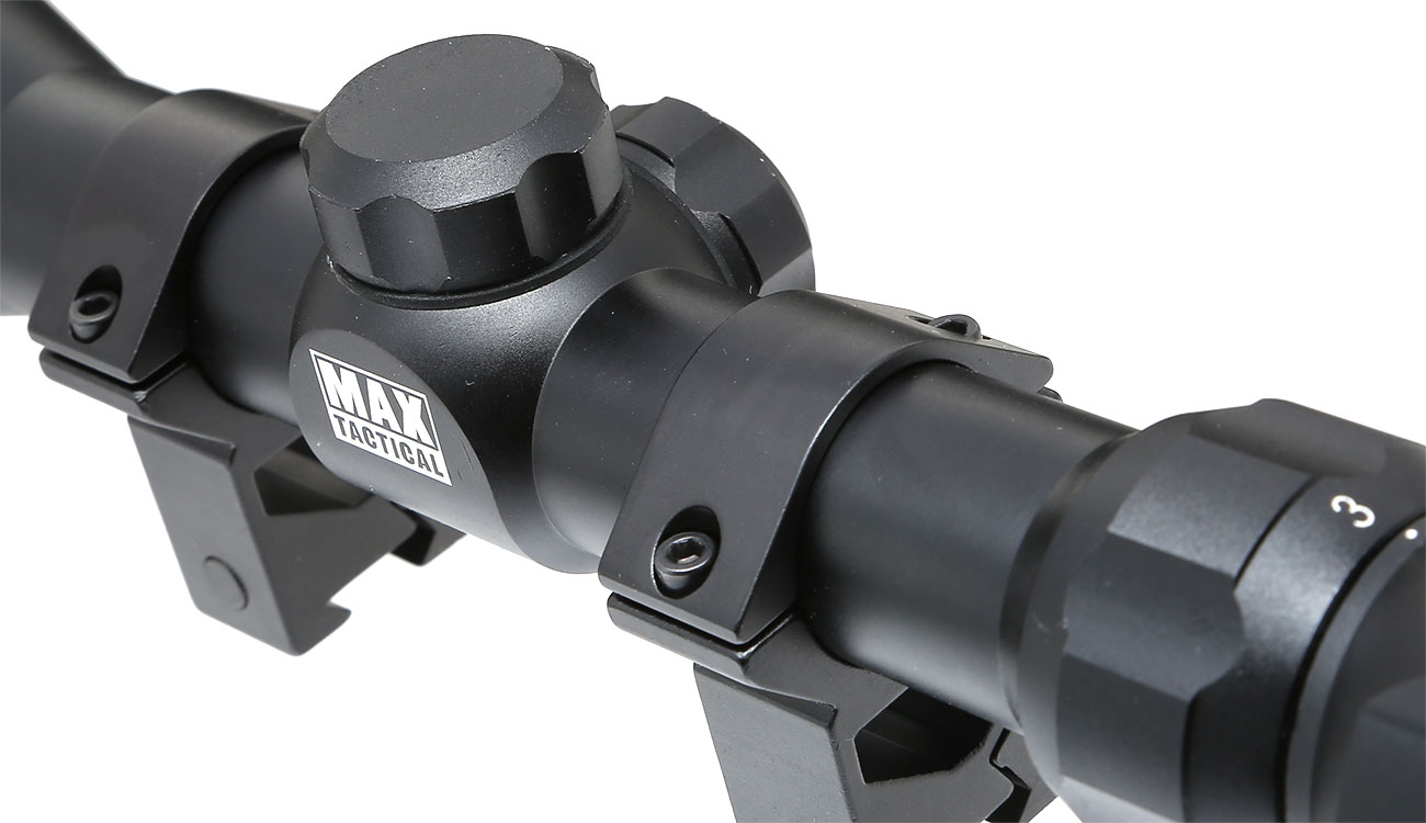 Max Tactical Zielfernrohr 3-12x42E beleuchtet inkl. Ringe fr 11 mm Schiene Bild 6