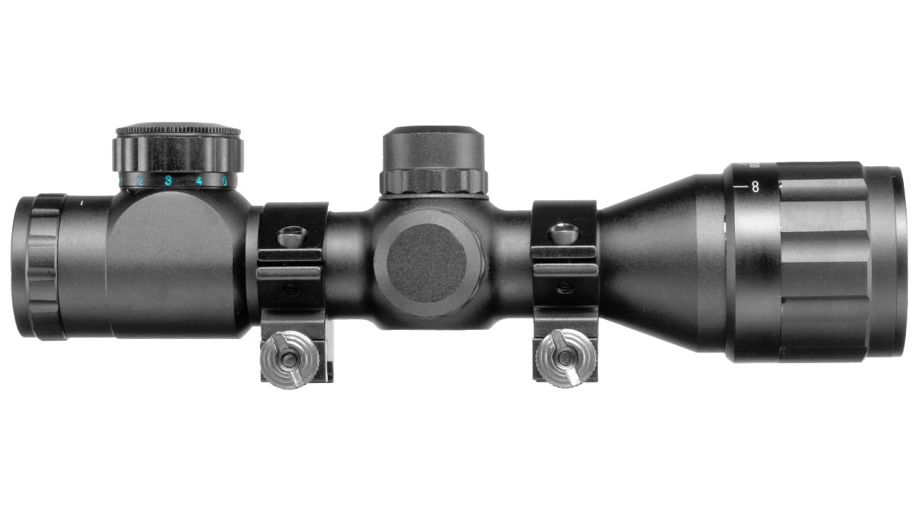 Max Tactical Zielfernrohr 4x32CE-AO beleuchtet fr 22 mm Schiene Bild 5
