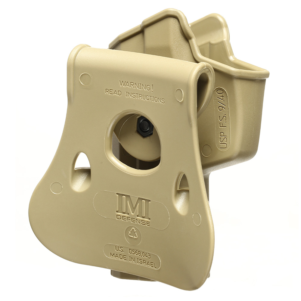 IMI Defense Level 2 Holster Kunststoff Paddle fr H&K USP / P8 9mm tan Bild 3