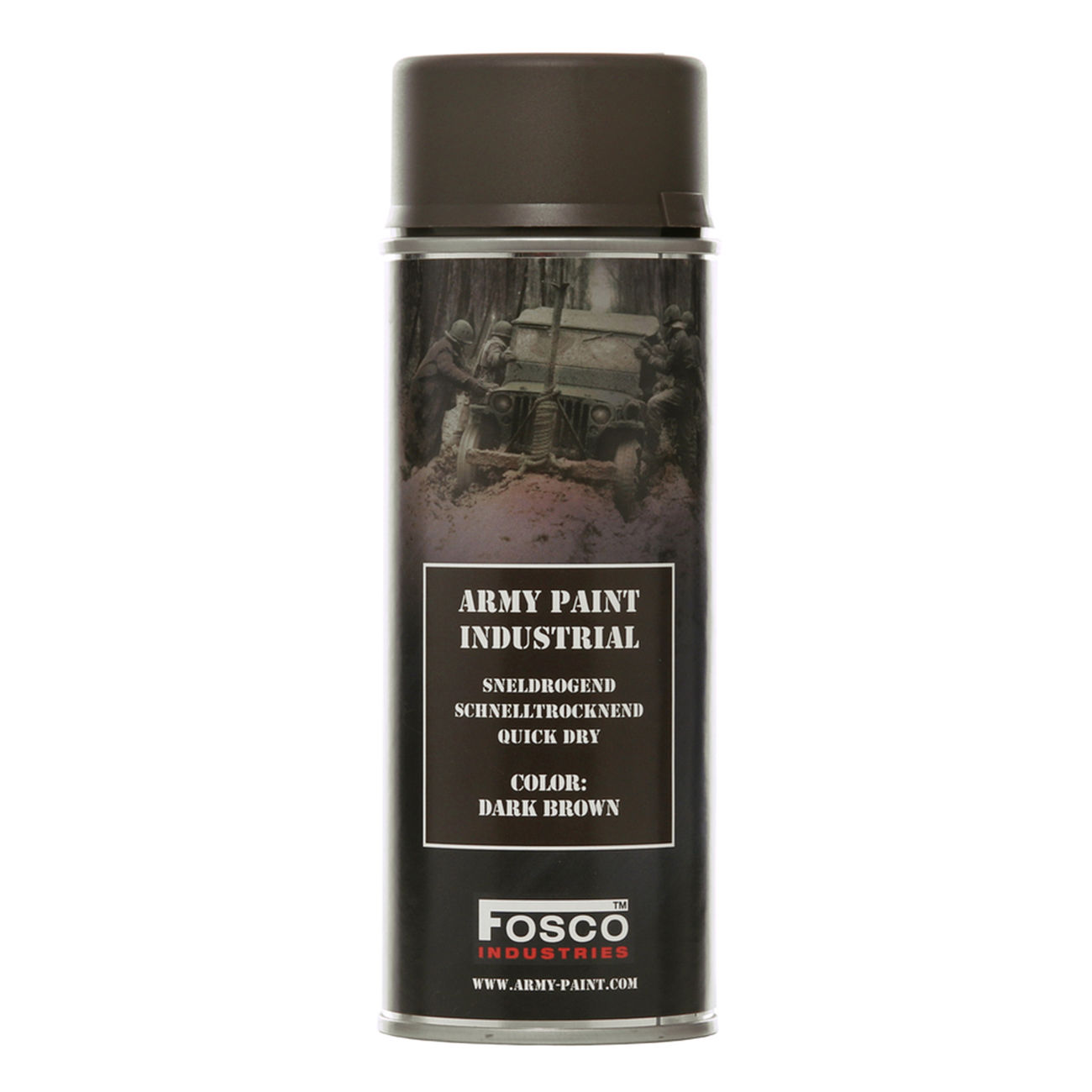 Fosco Army Paint Sprhfarbe dark brown 400ml