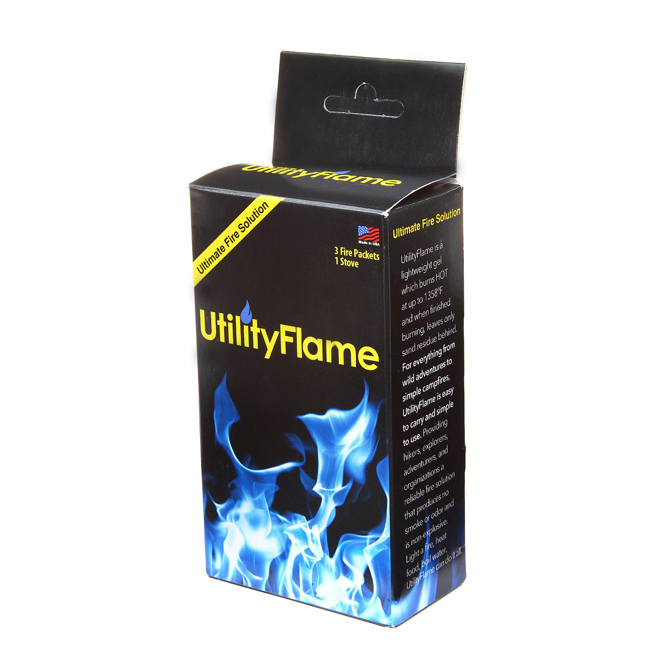 Utility Flame Brenngel 37 ml Set 3 Stck inkl. Ofen Bild 1