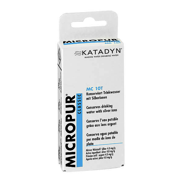 Micropur Classic Trinkwasserfilter MC 10T - 40 Tabletten Bild 1