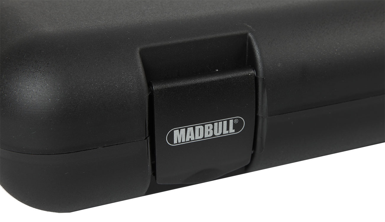 Madbull Waffenkoffer Deluxe 97 x 29 x 10 cm mit Zahlenschloss schwarz Bild 3