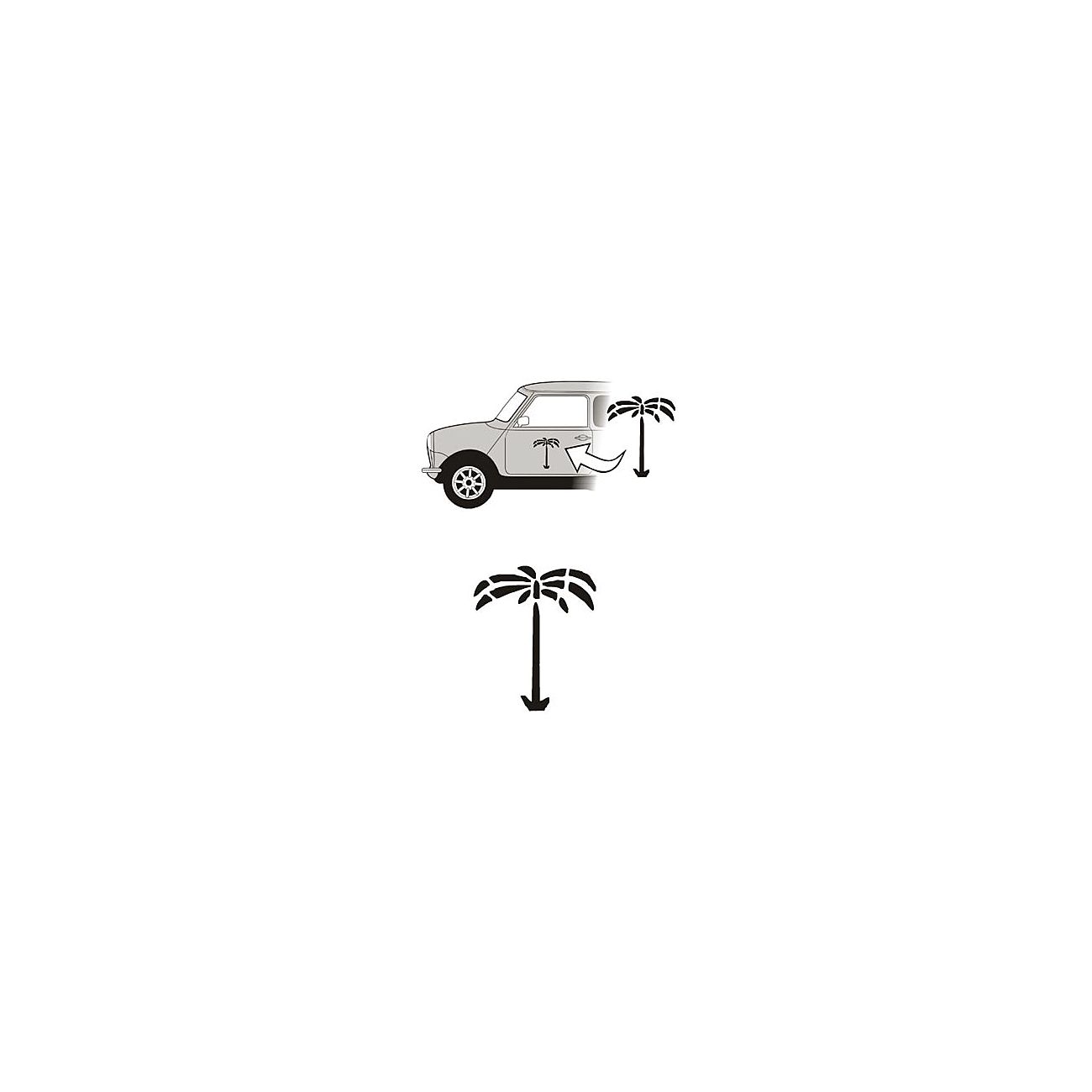 Auto Logo Palme aufkleber palme schwarz kotte zeller Auto Logo Palme aufkleber palme schwarz kotte zeller