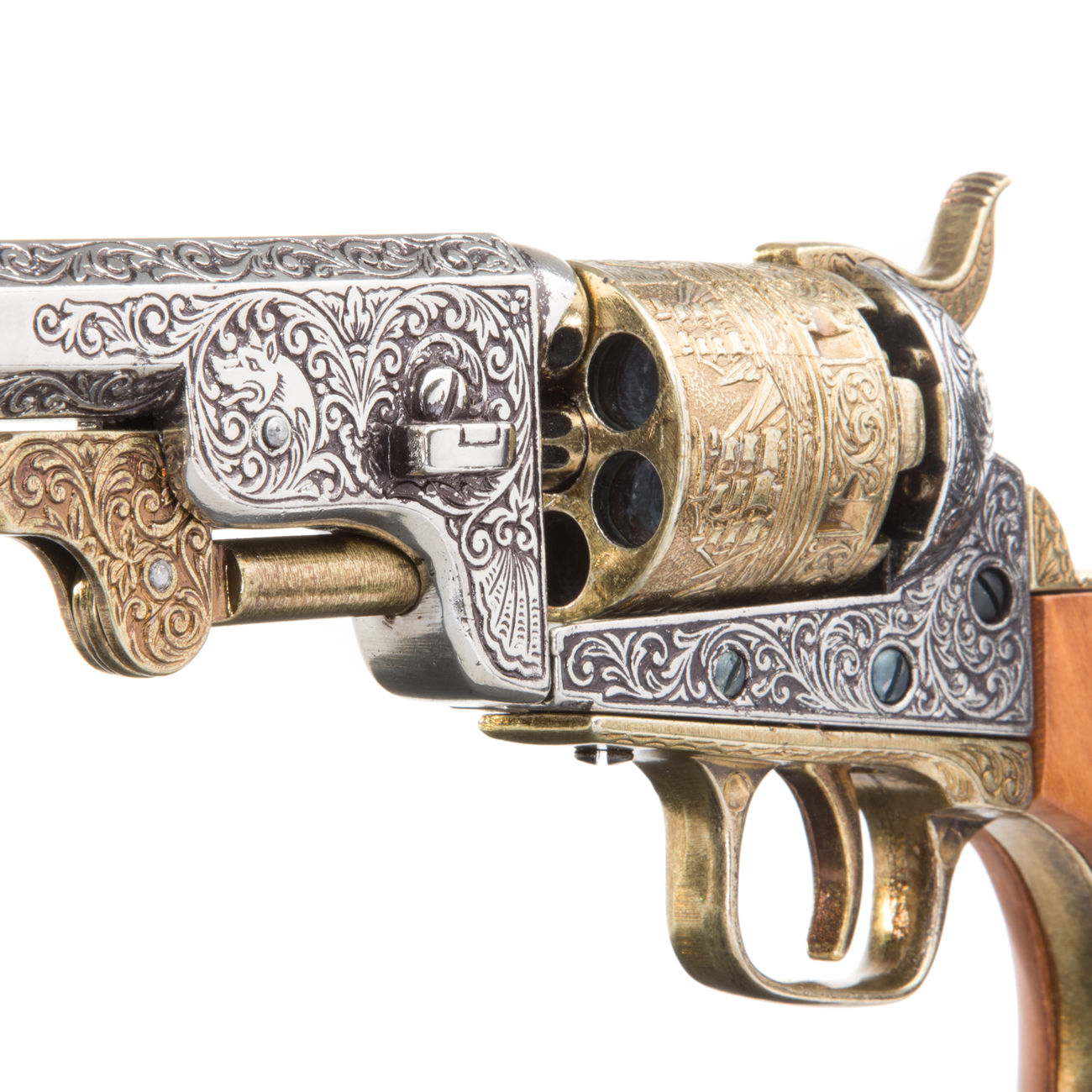 Navy Colt USA 1851 Revolver Deko Bild 4