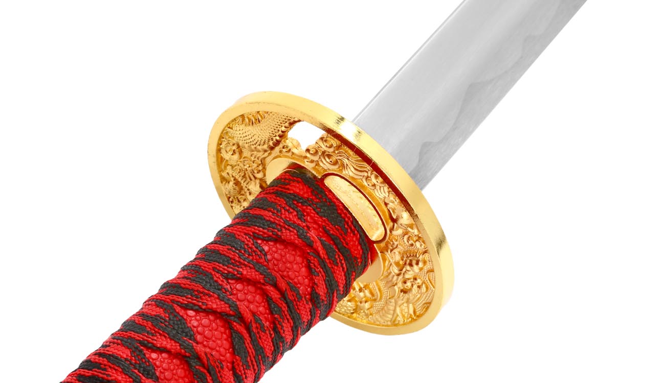 Tole 10 Imperial Schwertset Red Fire Samurai Bild 10