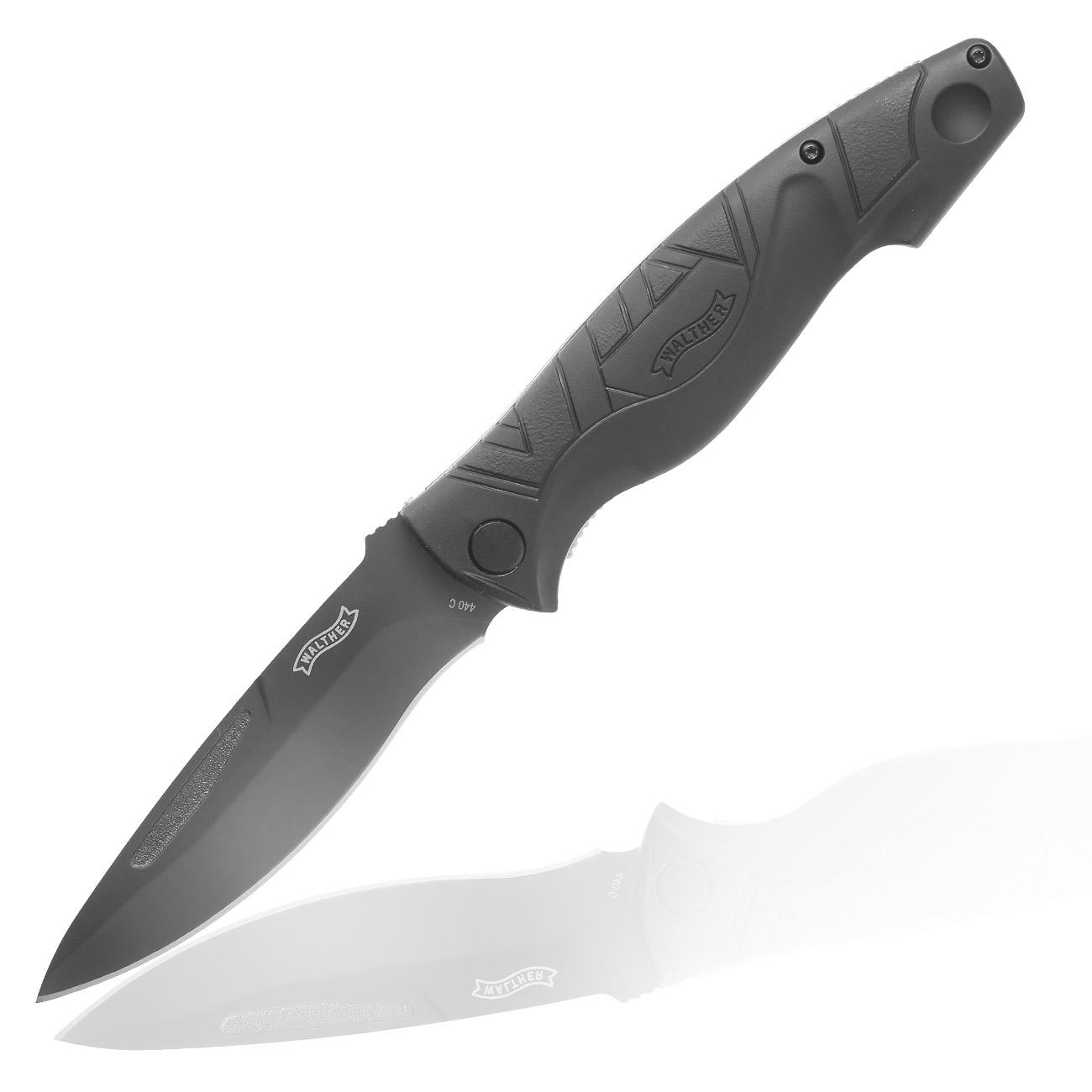 Walther TFK Traditional Folding Knife Klappmesser schwarz