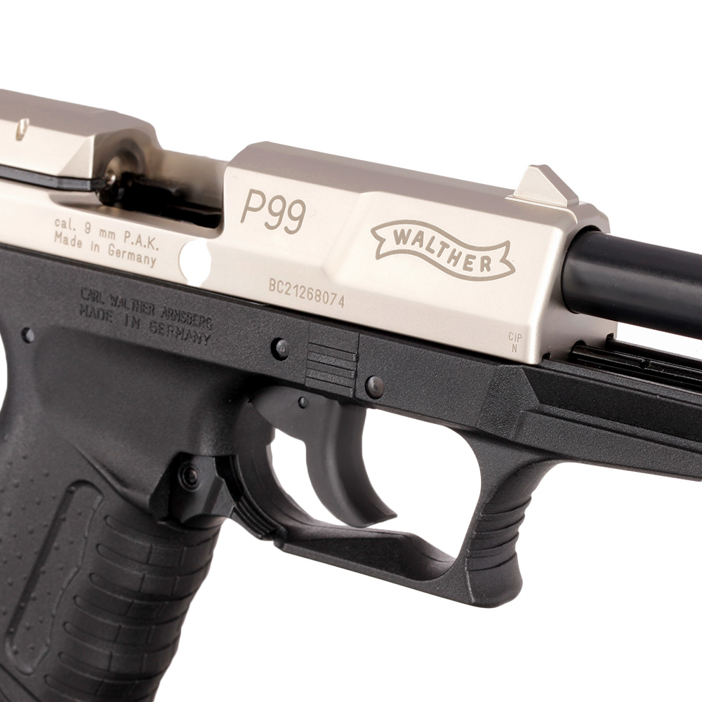 Walther P99 Schreckschuss Pistole 9mm P.A.K. bicolor Bild 8