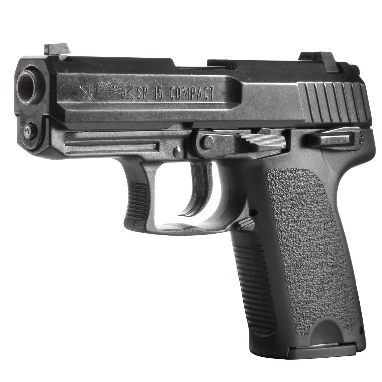 ME IWG SP 15 Compact Schreckschuss Pistole brniert 9mm P.A.K. Bild 1