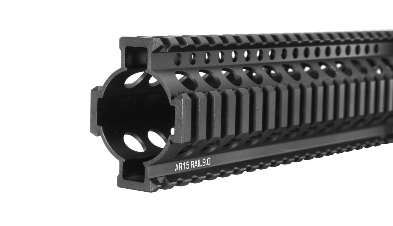 Socom Gear / Daniel Defense M4 / M16 Aluminium Lite RAS 9.0 Zoll schwarz Bild 3