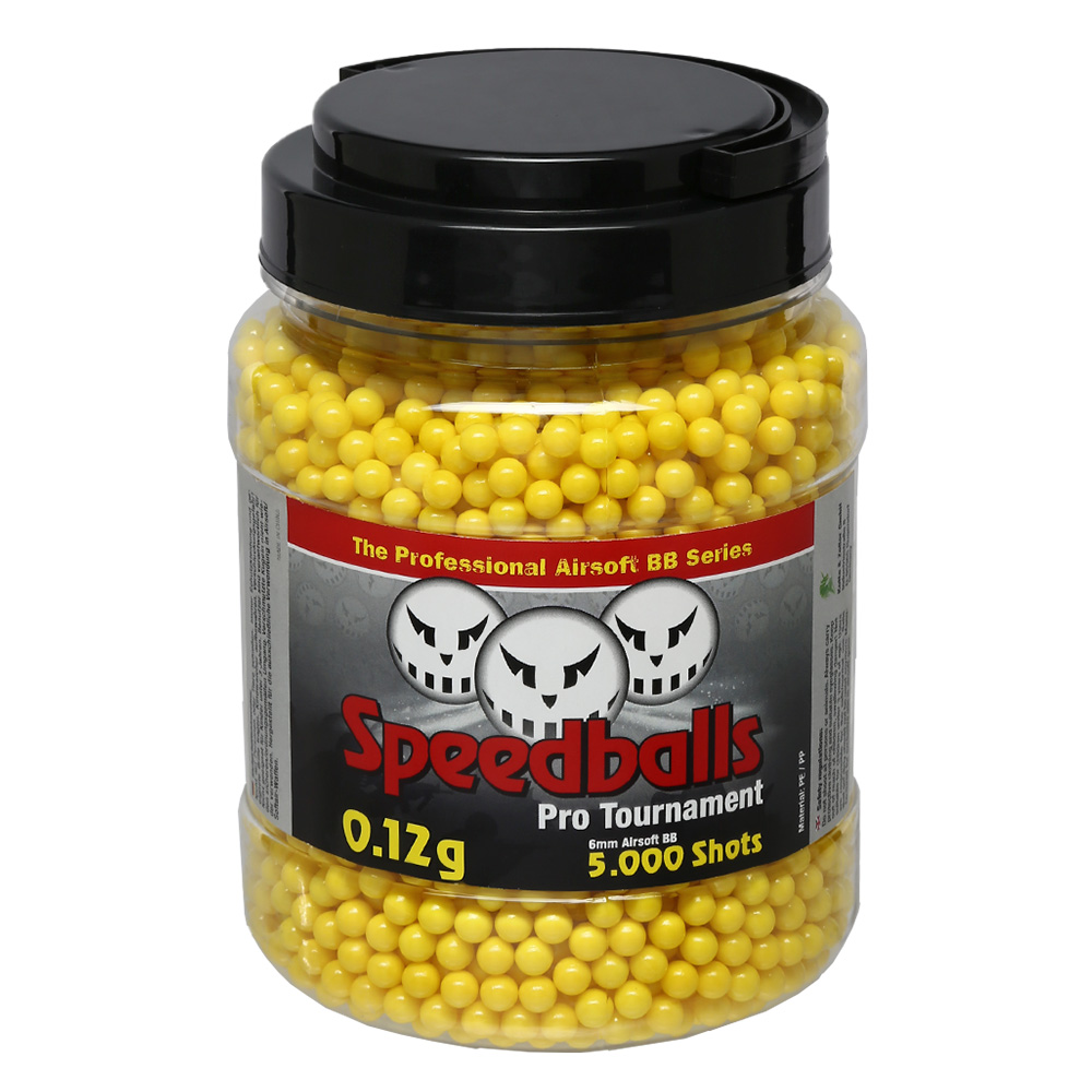 Speedballs Pro Tournament BBs 0,12g 5.000er Container Airsoftkugeln gelb