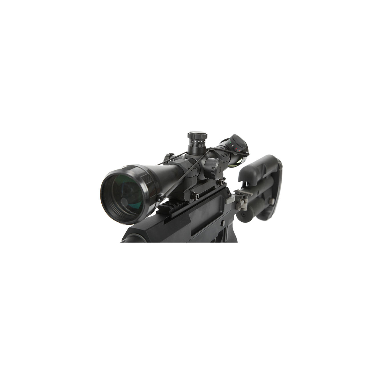 Ares Mini-HE .338 Gas-Snipergewehr Vollmetall 6mm BB schwarz Bild 4