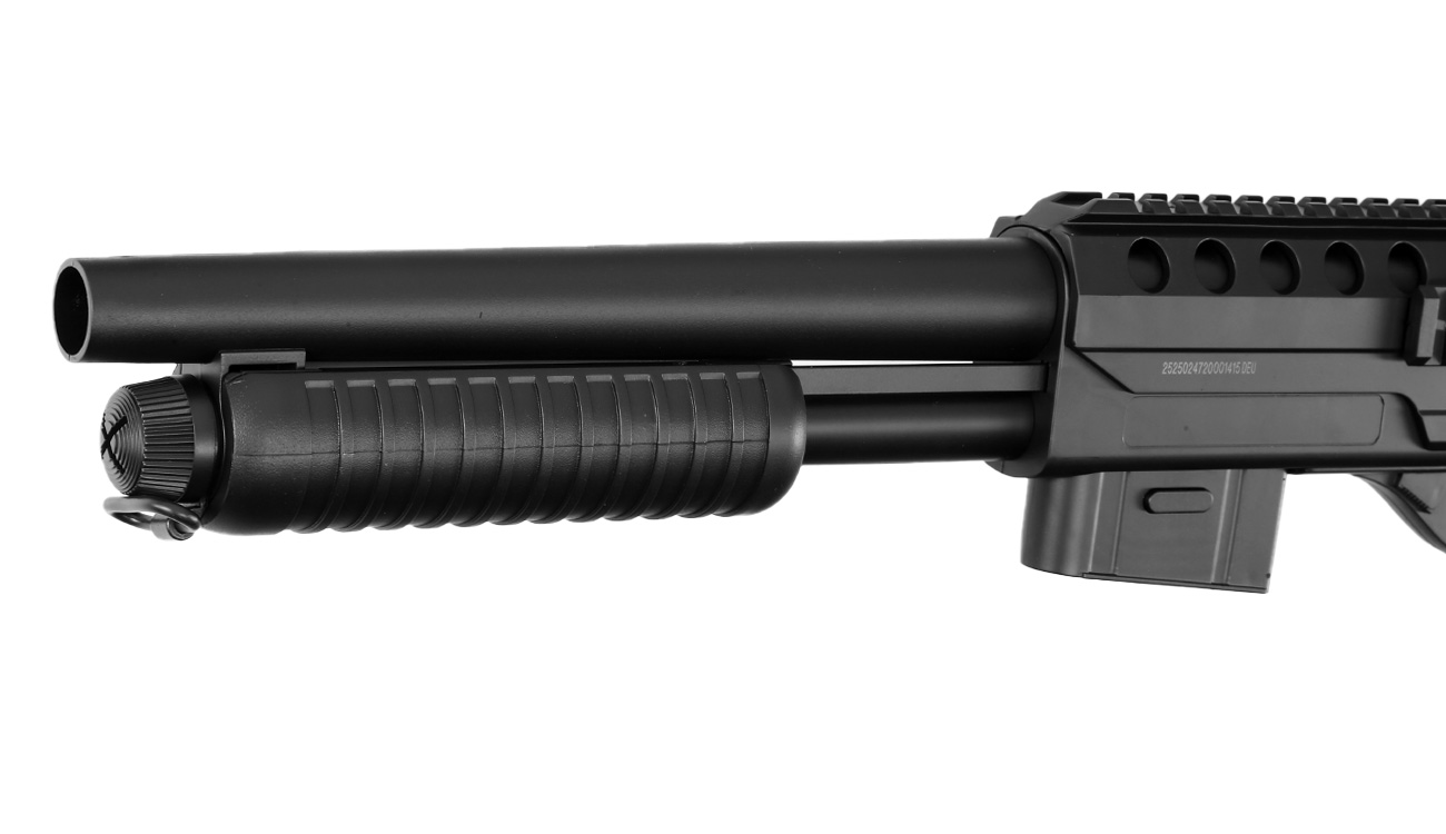 D.E. M3000 Tactical Shotgun Springer 6mm BB schwarz Bild 6