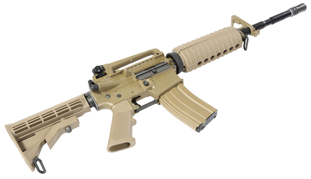 Socom Gear M4A1 Carbine Softair AWSS Gas-Blow-Back 6mm BB desert Bild 4