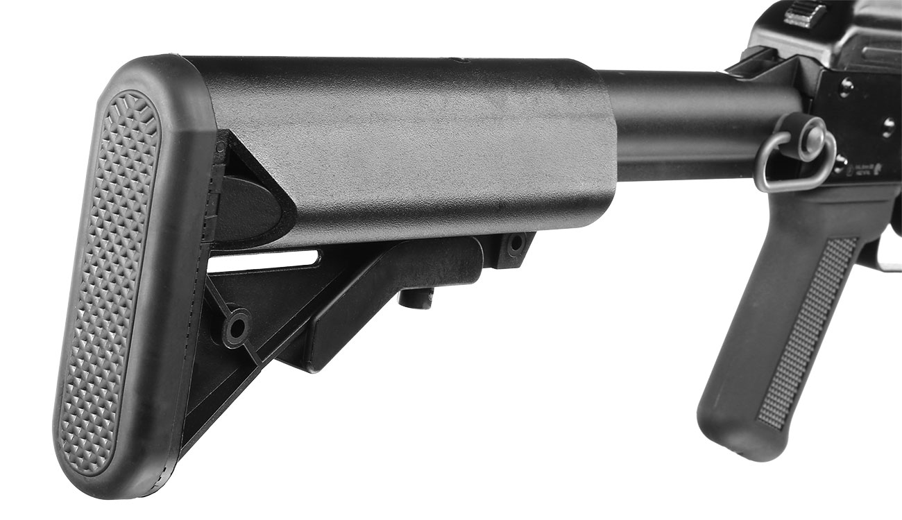 Wei-ETech AK-74 PMC Vollmetall AWSS Open-Bolt Gas-Blow-Back 6mm BB schwarz Bild 9