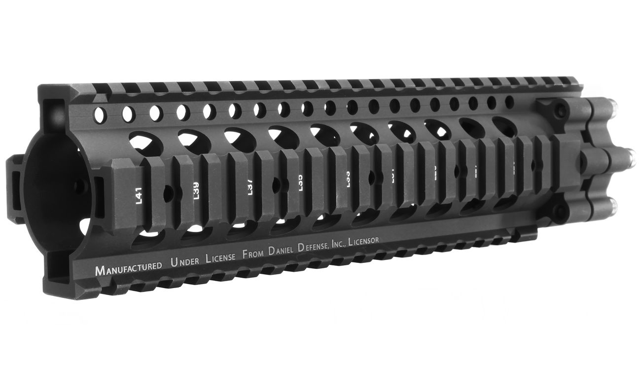 MadBull / Daniel Defense M4 / M16 Aluminium 7.62 Lite Rail 9.0 Zoll schwarz