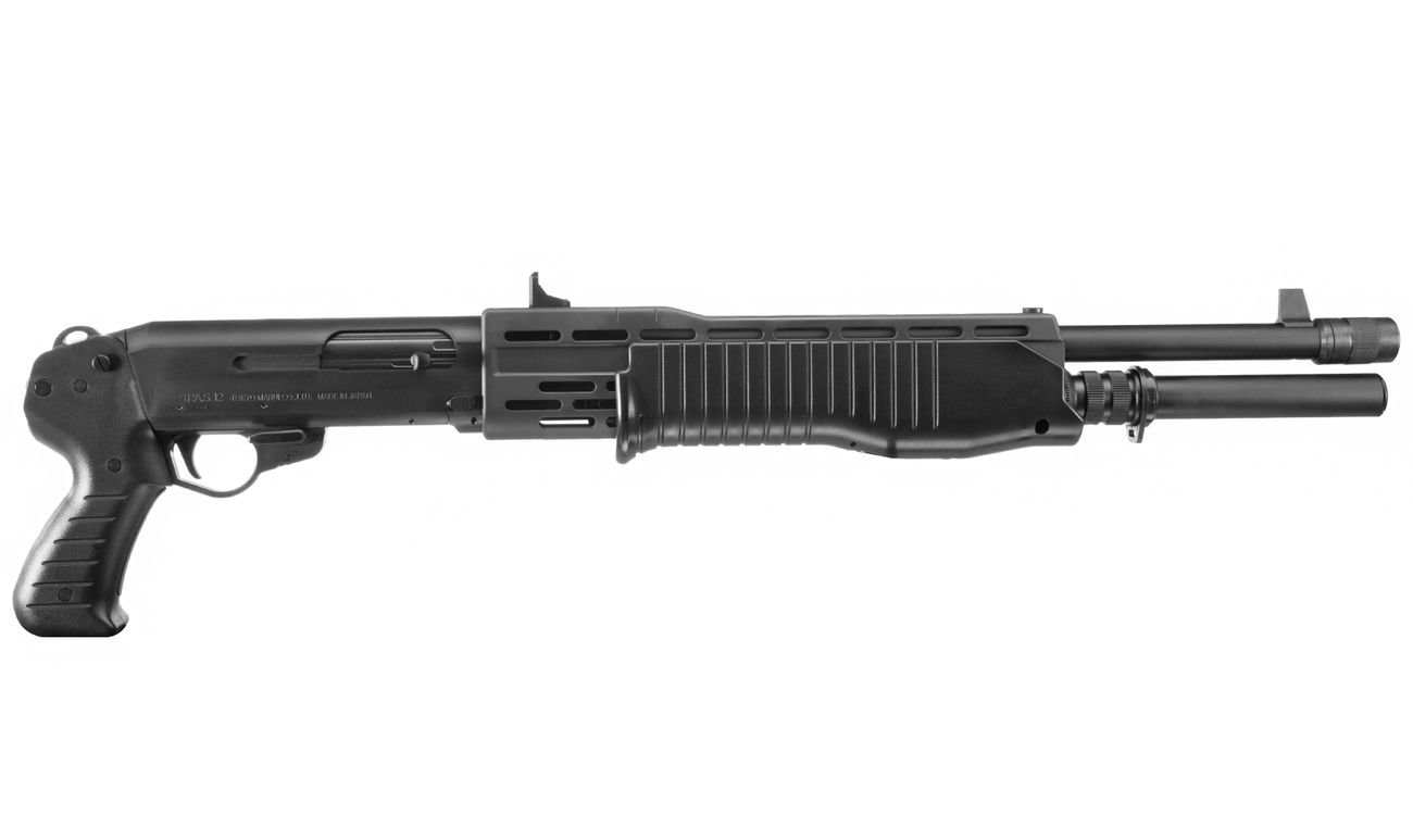 Tokyo Marui SP12 Shotgun Springer 6mm BB schwarz Bild 2