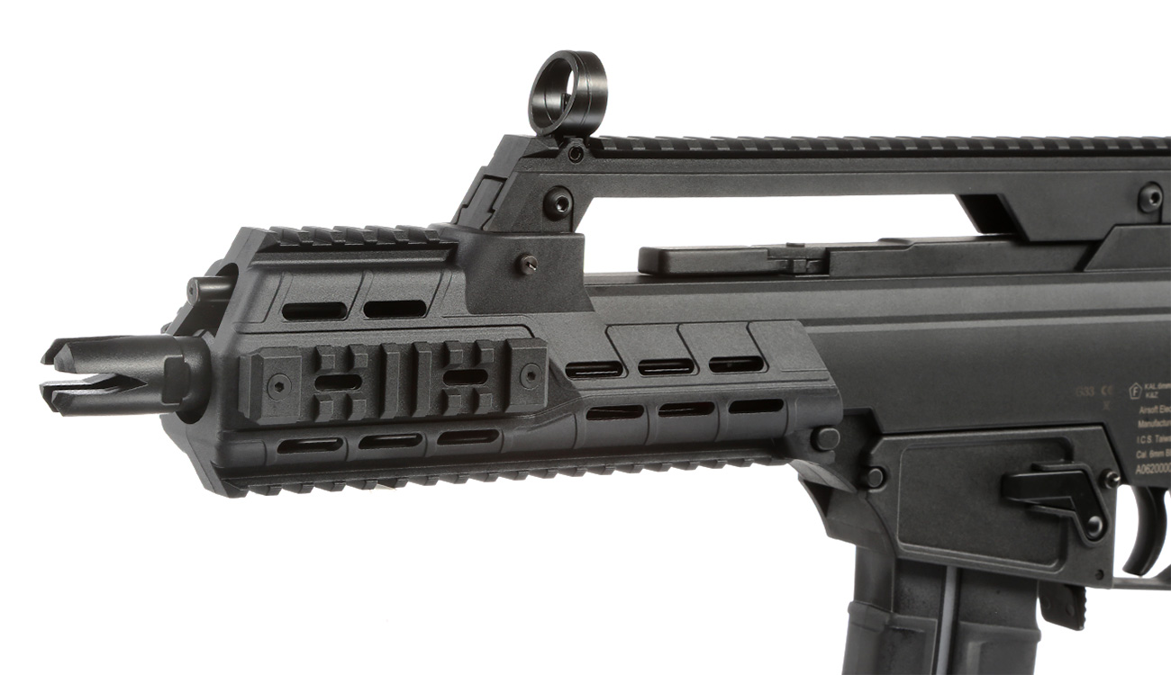 ICS G33 AAR SFS Compact Assault Rifle S-AEG 6mm BB schwarz Bild 6