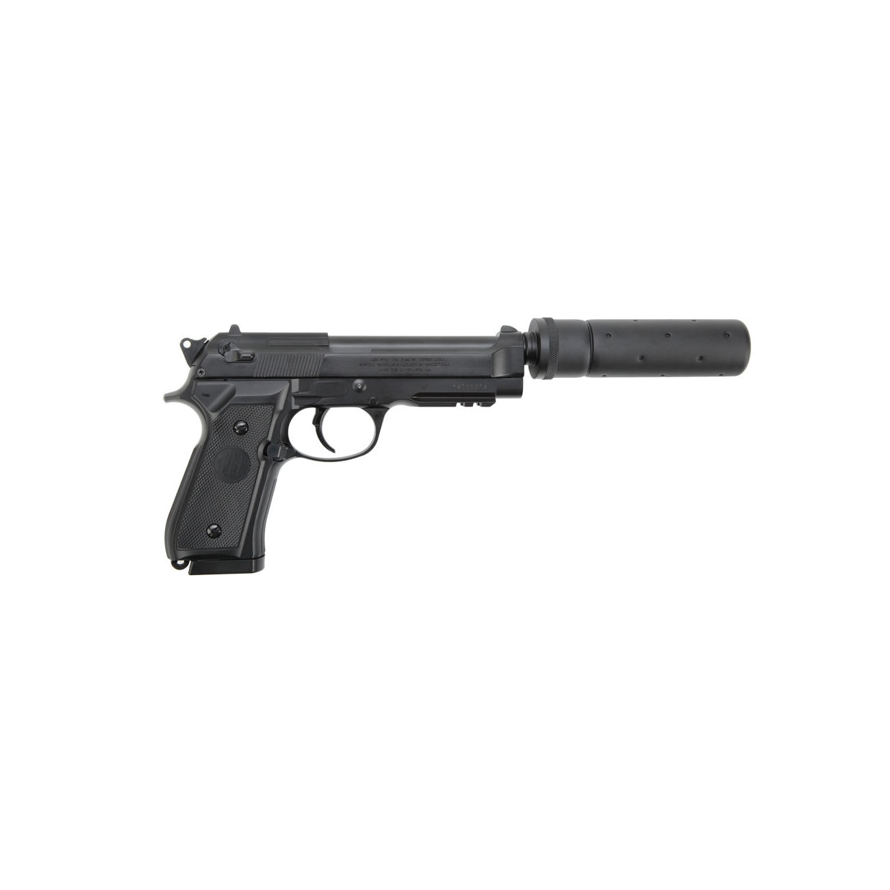 Umarex Beretta M92 A1 Tactical Metallschlitten Komplettset AEP 6mm BB schwarz Bild 1