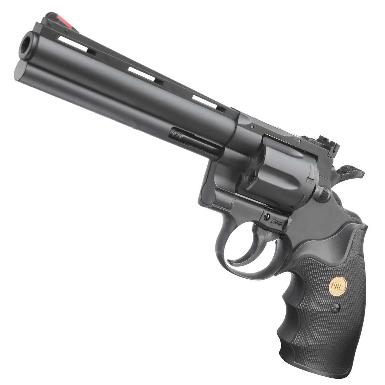 UHC .357 6 Zoll Revolver mit Hlsen Springer 6mm BB schwarz