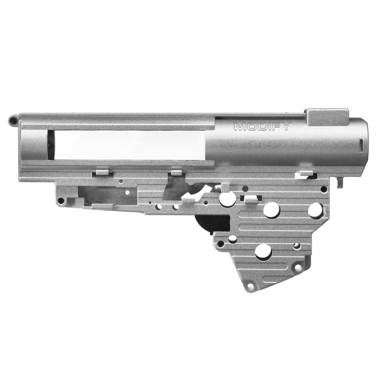 Modify 8mm Torus Aluminium Gearboxgehuse Version 3 inkl. Zubehr silber Bild 2