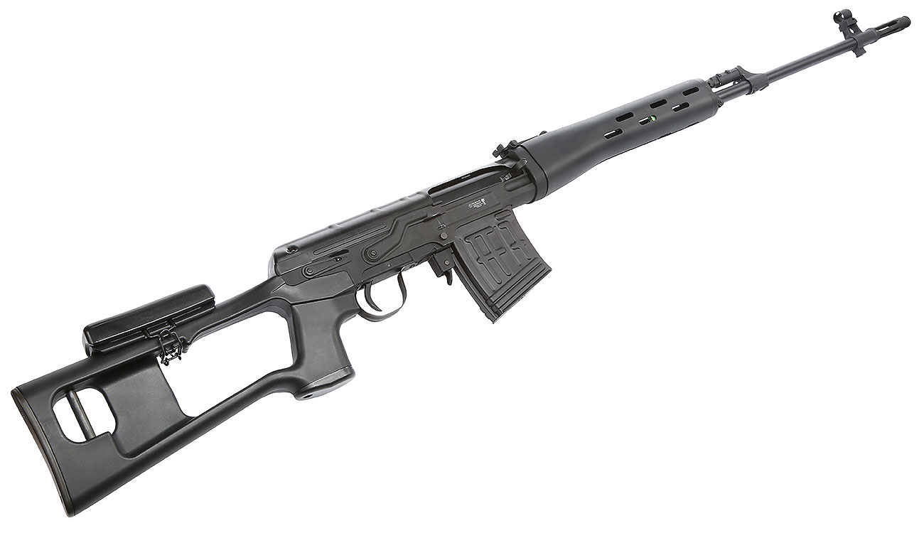 King Arms Kalashnikov SVD Ultra-Grade Vollmetall S-AEG 6mm BB schwarz Bild 4