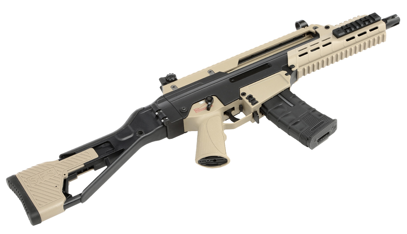 ICS G33 AAR SFS Compact Assault Rifle S-AEG 6mm BB Bicolor Bild 5