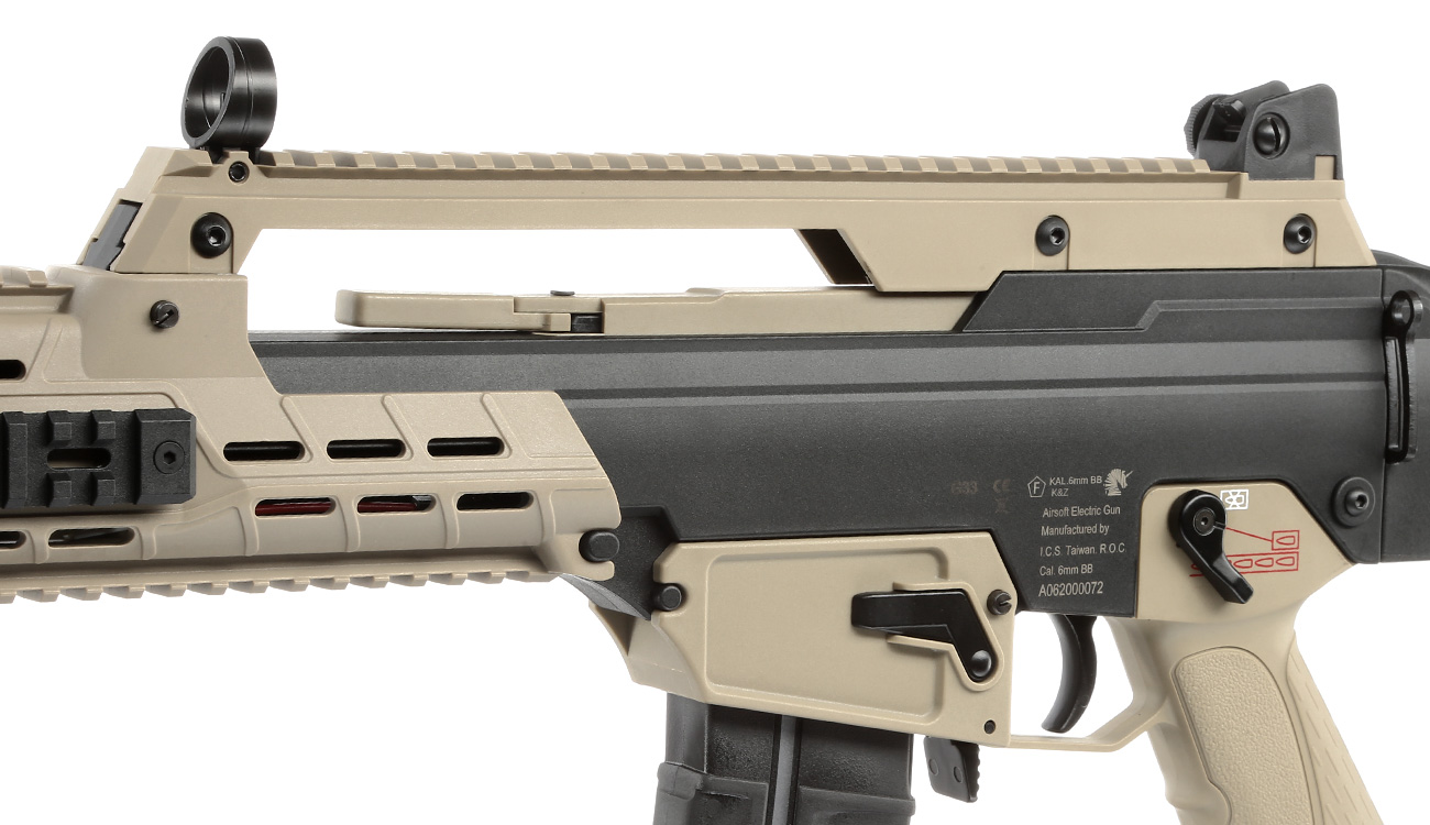 ICS G33 AAR SFS Compact Assault Rifle S-AEG 6mm BB Bicolor Bild 7