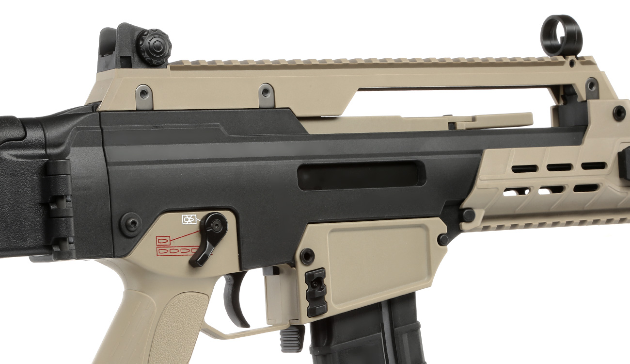 ICS G33 AAR SFS Compact Assault Rifle S-AEG 6mm BB Bicolor Bild 8