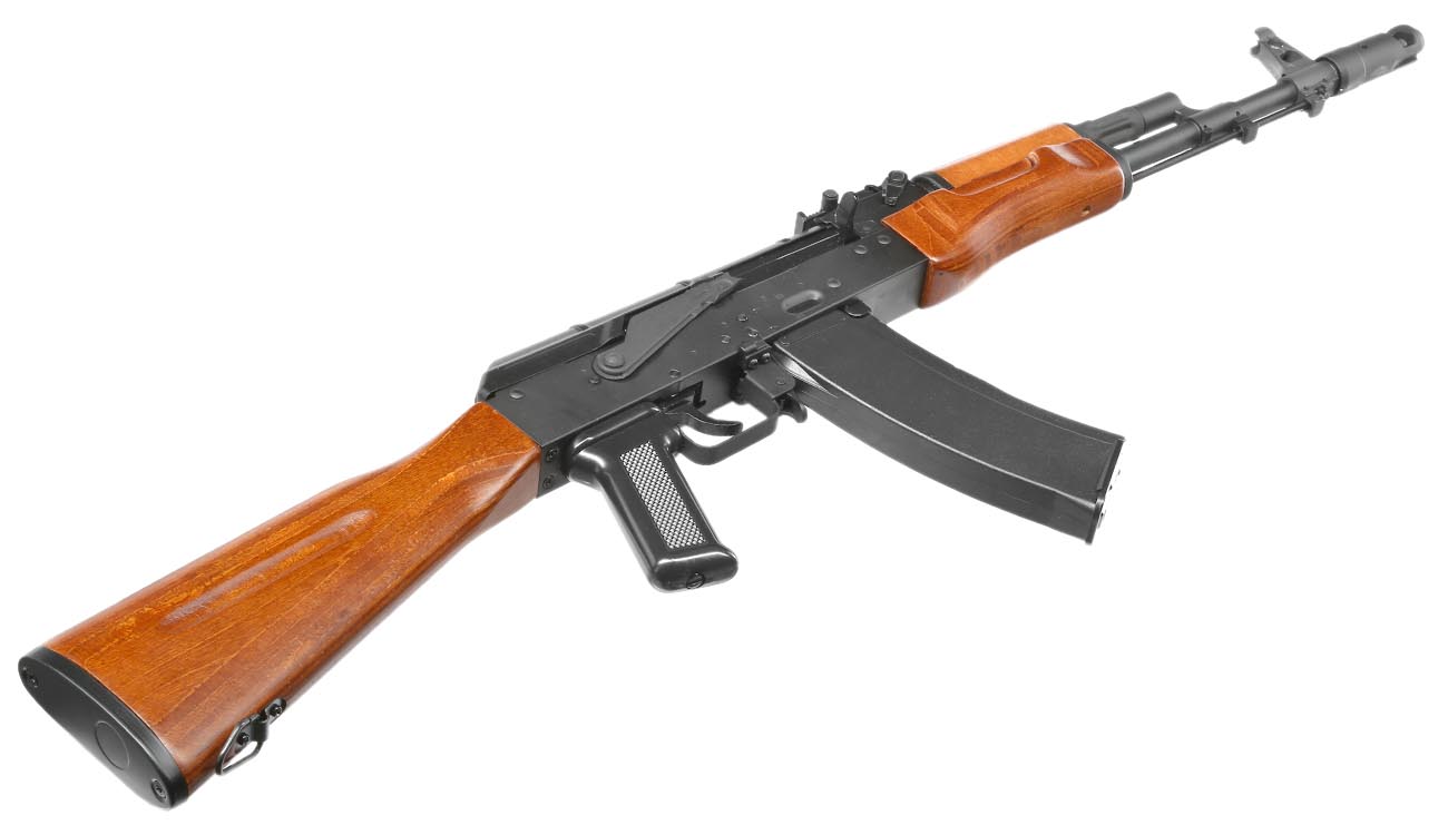 SRC AK-74N Vollmetall Echtholz Gas-Blow-Back 6mm BB Bild 4