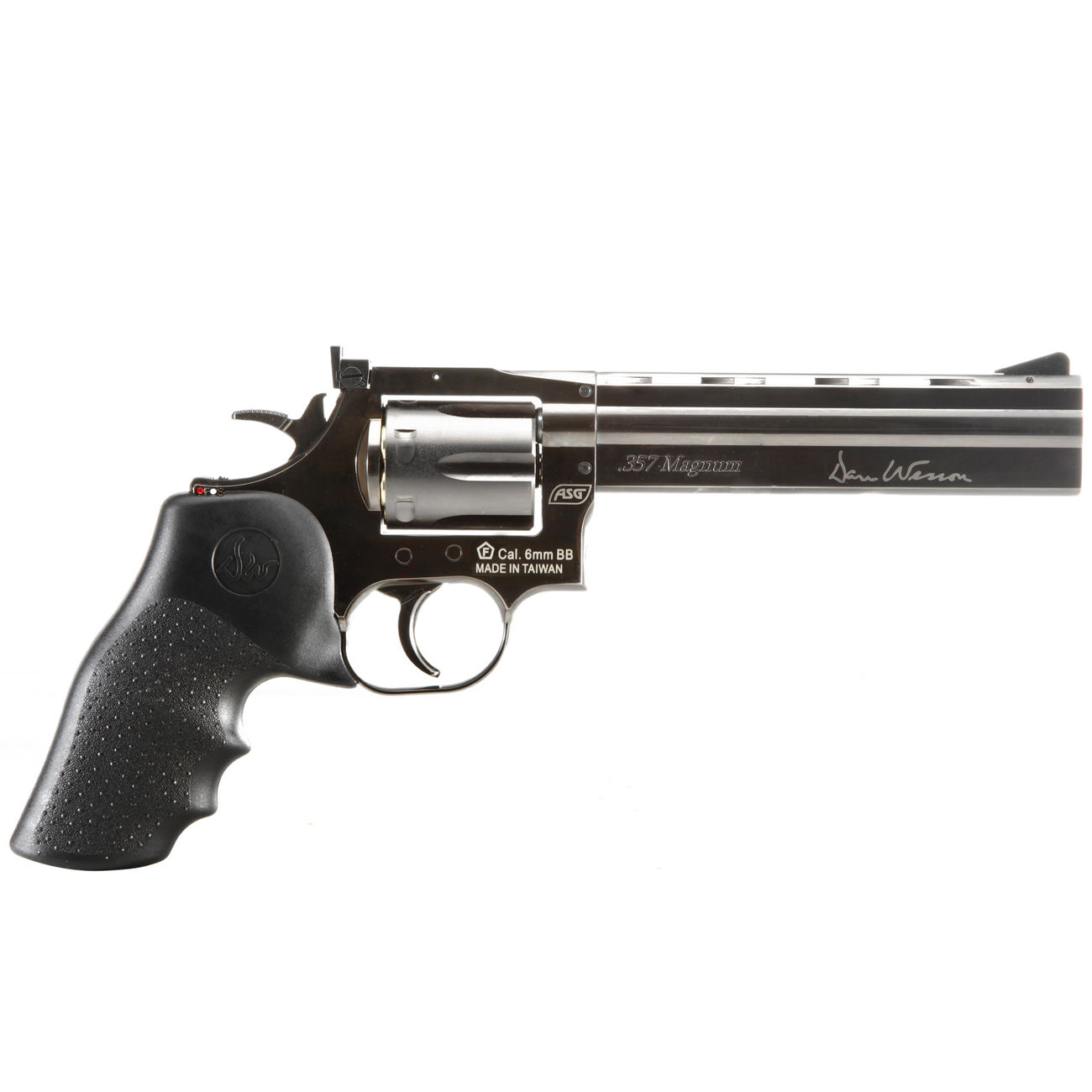 ASG Dan Wesson 715 6 Zoll Revolver Vollmetall CO2 6mm BB stahlgrau Bild 2