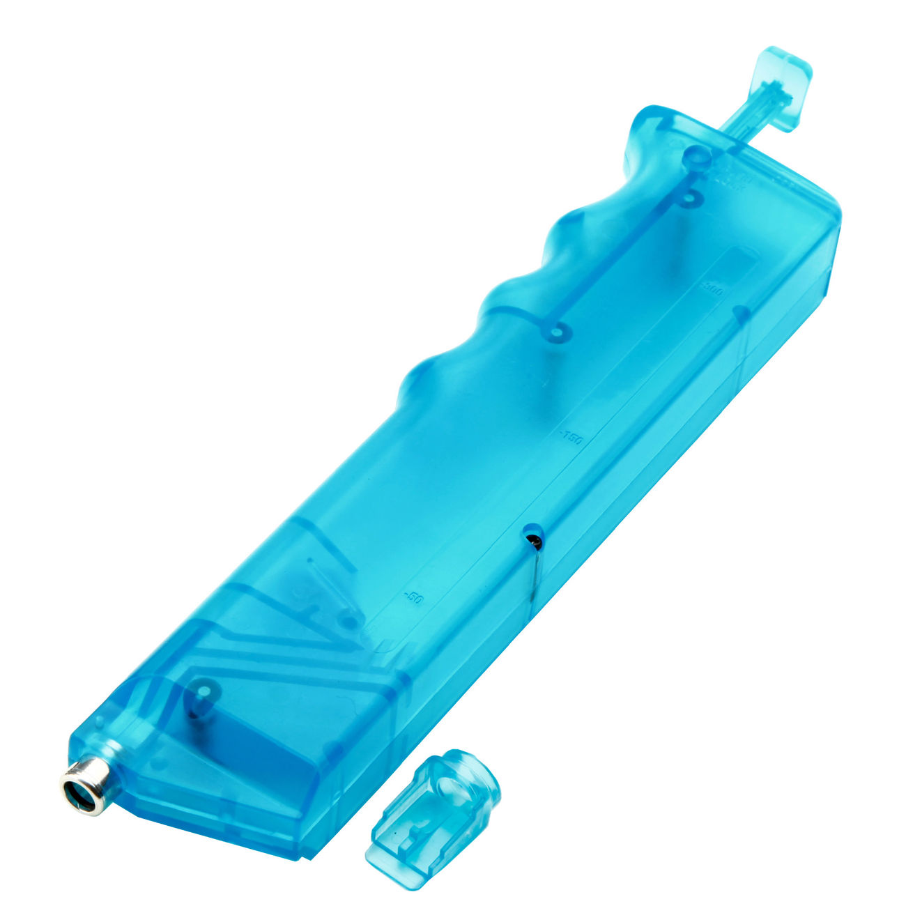 6mmProShop SMG Magazin Style Speedloader fr 350 BBs blau-transparent