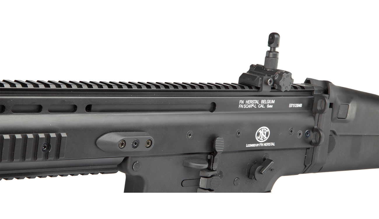 Cybergun FN Herstal SCAR-L Vollmetall Nylon-Version Komplettset S-AEG 6mm BB schwarz Bild 5