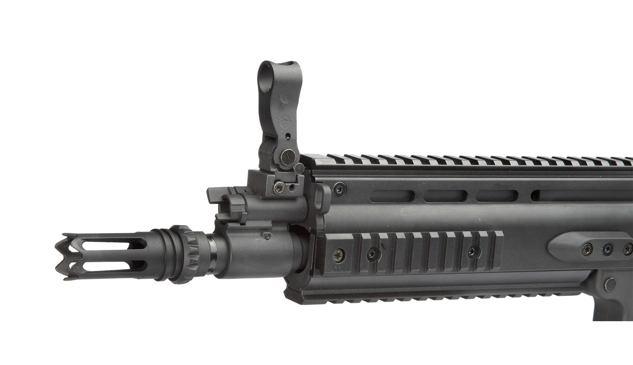 Cybergun FN Herstal SCAR-L Vollmetall Nylon-Version Komplettset S-AEG 6mm BB schwarz Bild 6