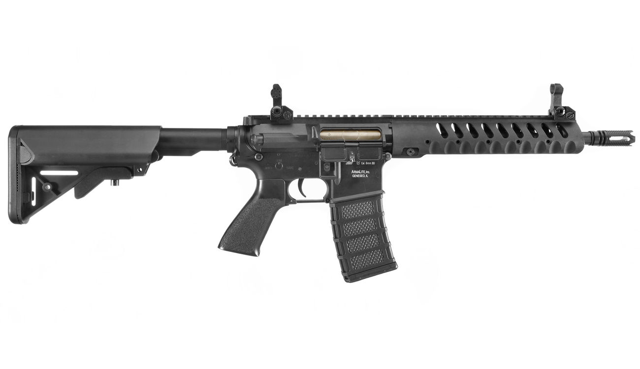 ASG Armalite M15A4 Light Tactical Carbine Sportline Komplettset S-AEG 6mm BB schwarz Bild 2