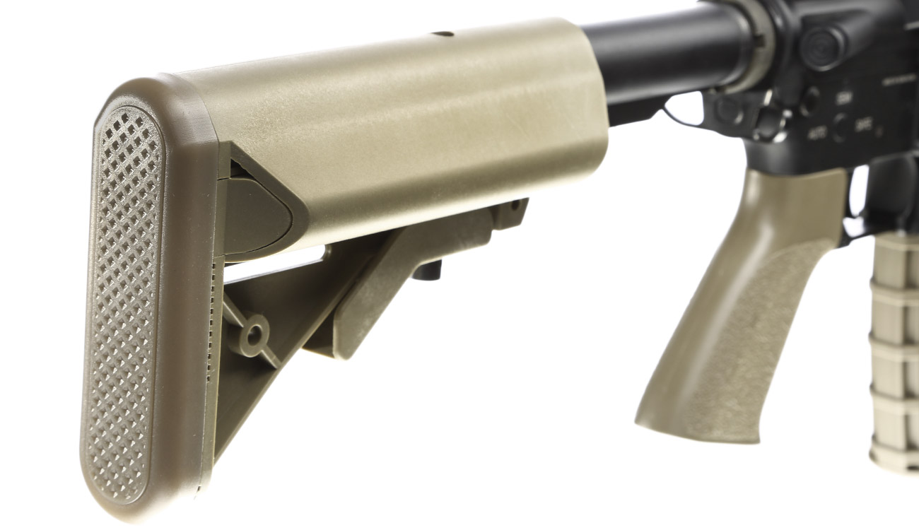 ASG Armalite M15A4 Assault Vollmetall Sportline Komplettset S-AEG 6mm BB Tan Bild 8