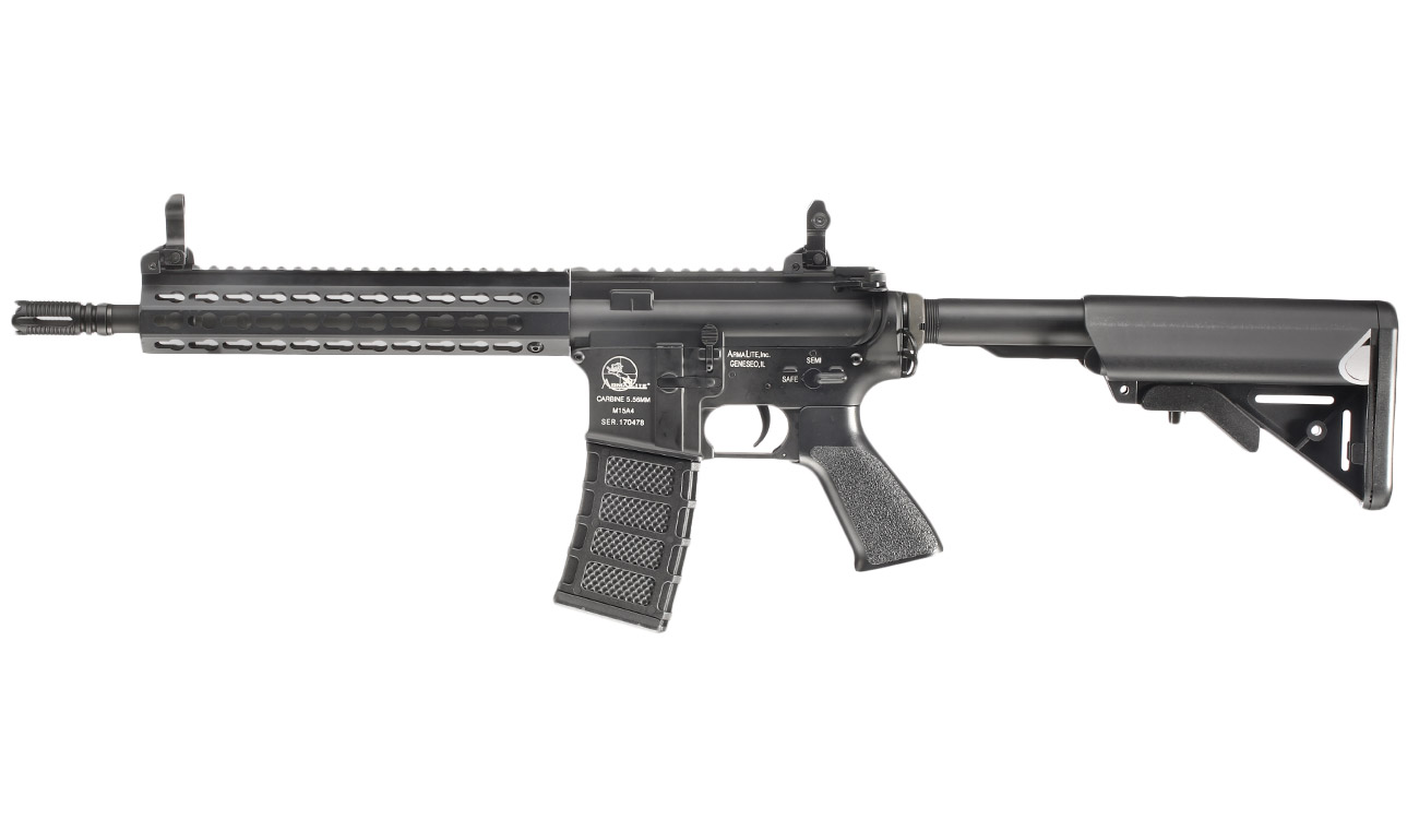 ASG Armalite M15A4 Assault Vollmetall Sportline Komplettset S-AEG 6mm BB schwarz Bild 1