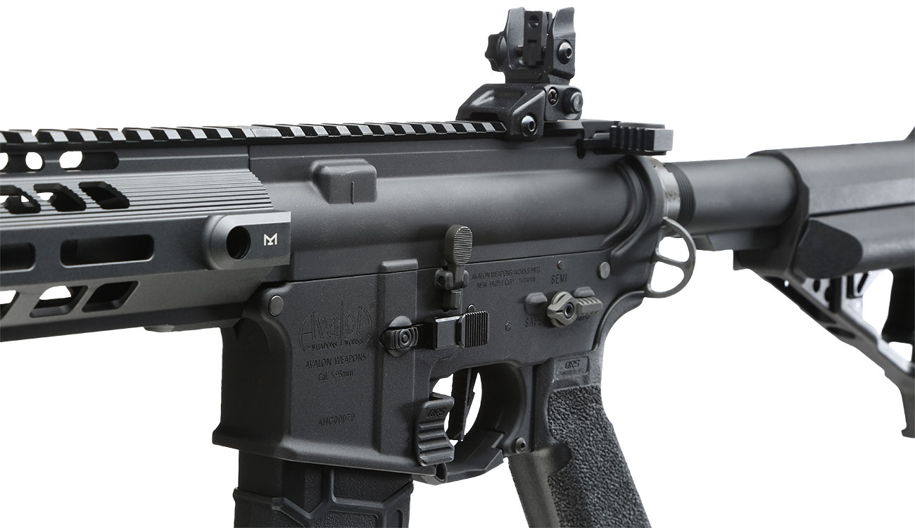VFC Avalon Saber Carbine Deluxe Vollmetall S-AEG 6mm BB schwarz Bild 7