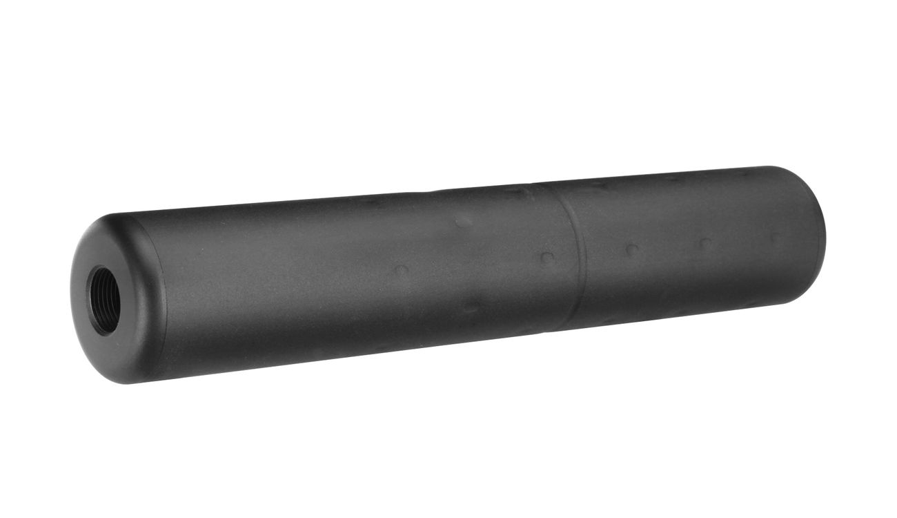 Crusader M5 K-Type Aluminium Silencer schwarz 14mm- Bild 1
