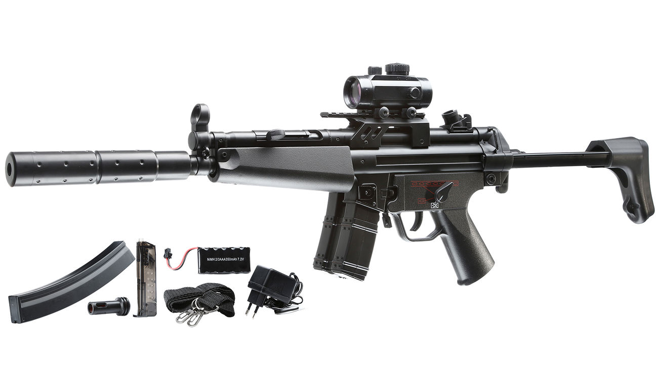 Softair AEG MP5 Double Mag 6 mm BB Set Ersatzteilset