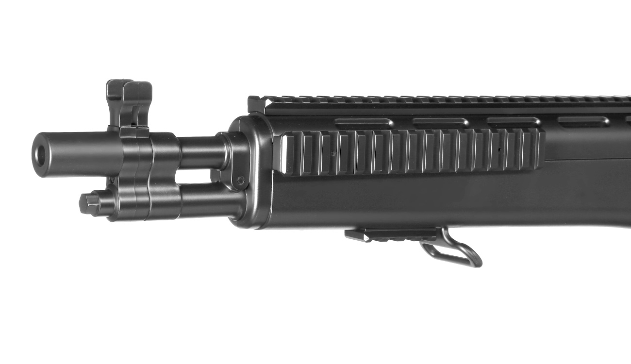 D.E. M14 RIS-System Socom Springer Softair 6mm BB schwarz Bild 5