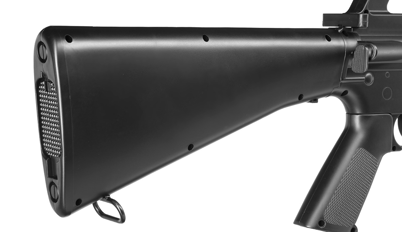 Well M16A1 Rifle Springer Softair 6mm BB schwarz Bild 8