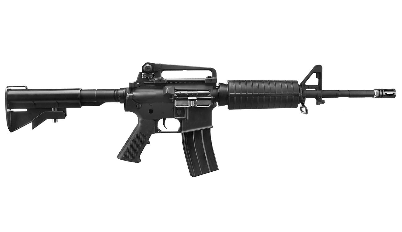 G&P M4A1 Carbine Vollmetall S-AEG 6mm BB schwarz Bild 3