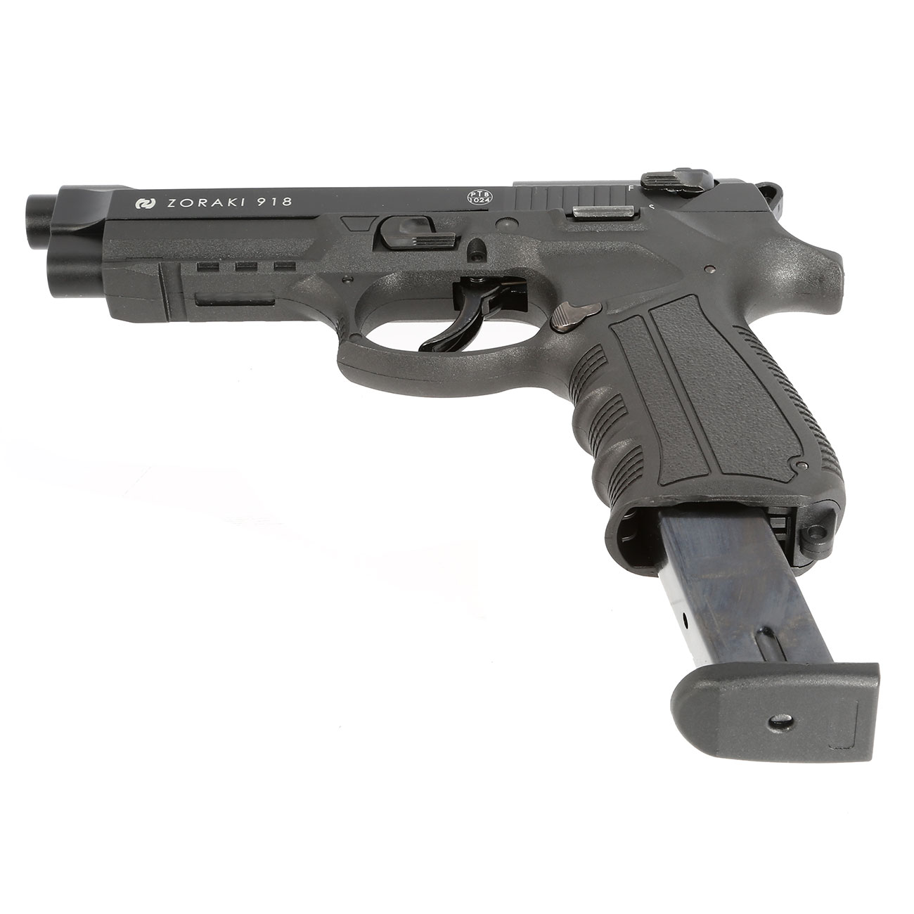 Zoraki 918 Schreckschuss-Pistole 9mm P.A. brniert Bild 10