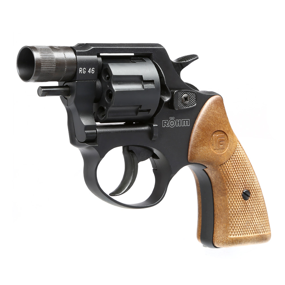 Rhm RG 46 Schreckschuss Revolver 6mm Flobert brniert Bild 1