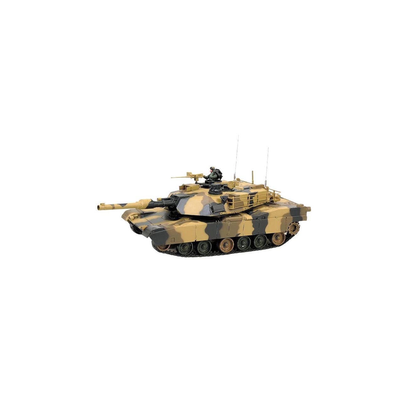 RC Panzer Abrams M1 A2 Mastab 1:24 schussfhig