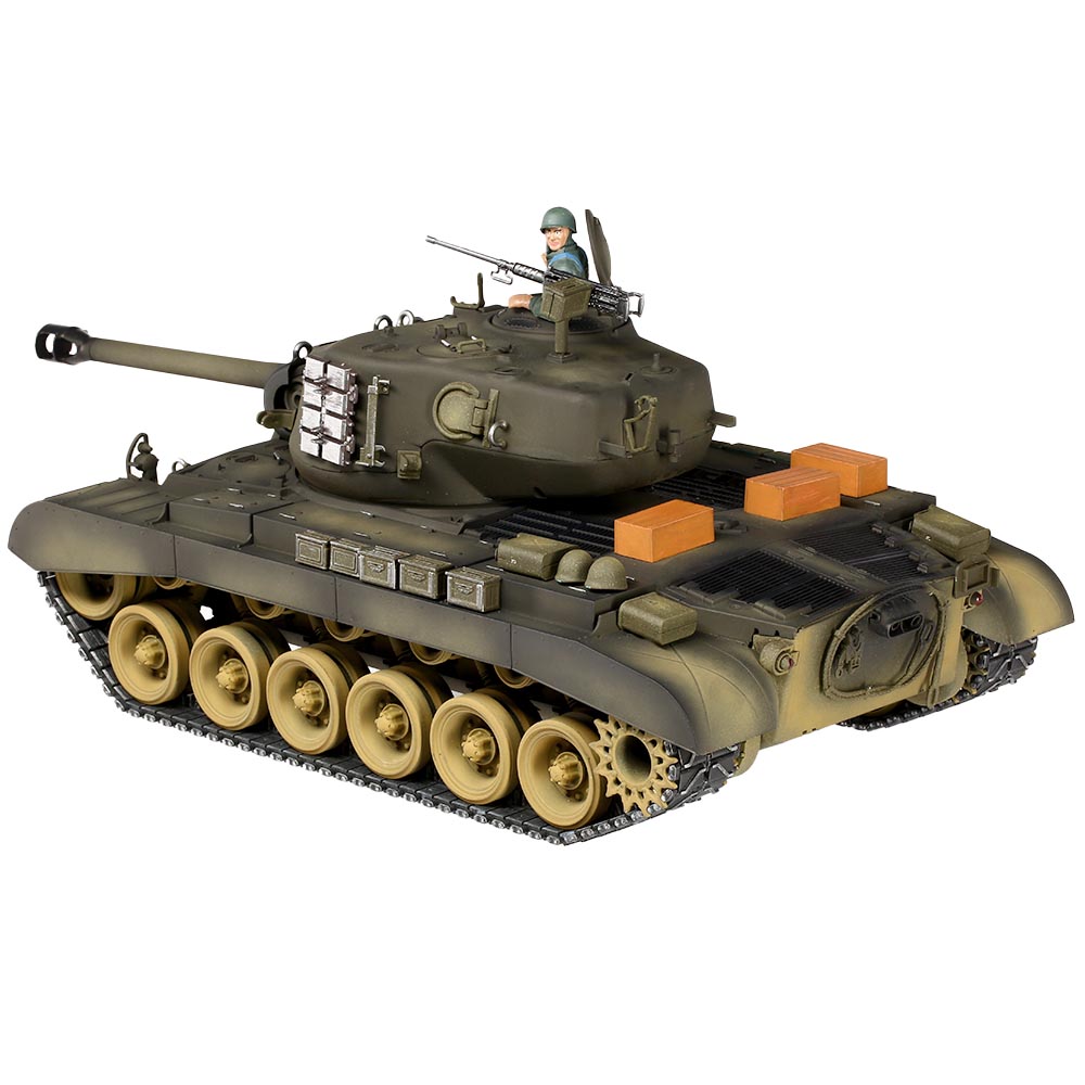 Torro RC Panzer Pershing M26 Pershing Snow Leopard grn 1:16 Metallketten schussfhig 1112873426 Bild 3