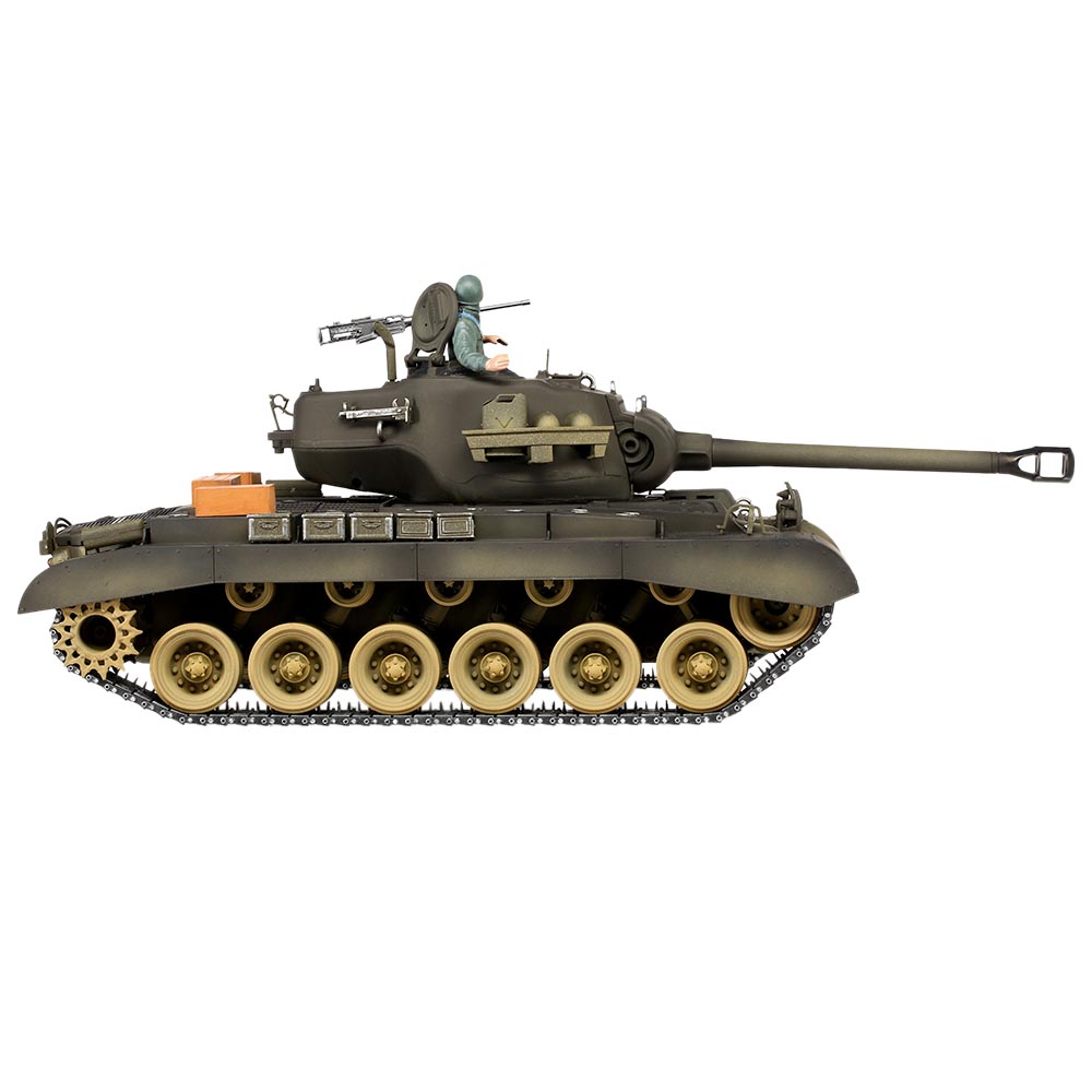 Torro RC Panzer Pershing M26 Pershing Snow Leopard grn 1:16 Metallketten schussfhig 1112873426 Bild 5