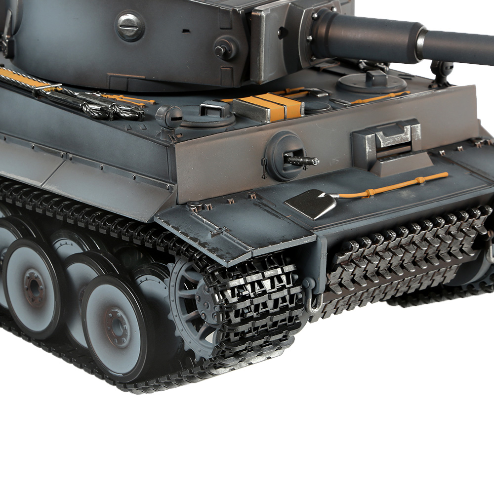 RC Panzer Tiger I Frhe Version grau 1:16 schussfhig Rauch & Sound RTR Bild 7